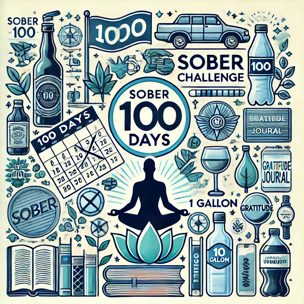 Rules of the Sober 100 sobriety challenge